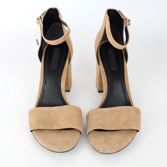 NEW ALEXANDER WANG Abby Sandals - Icon Cut Out Heels - Picture 5 of 11